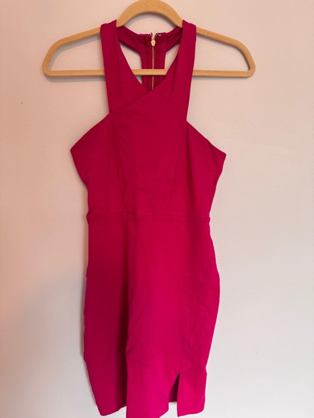 EXPRESS HOT PINK MINI DRESS